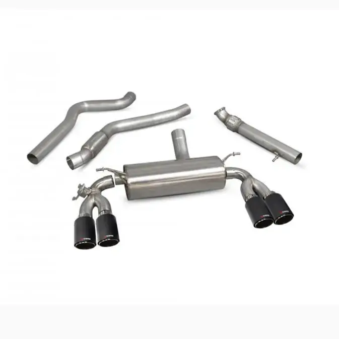 Scorpion Exhausts Bmw F87 M2 Non-Gpf Model (2016 - 2018) Cat-Back System With Electronic Valve 1