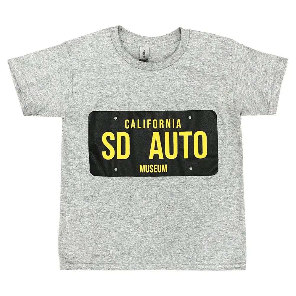 Sdam License Plate Kid's T-Shirt 1
