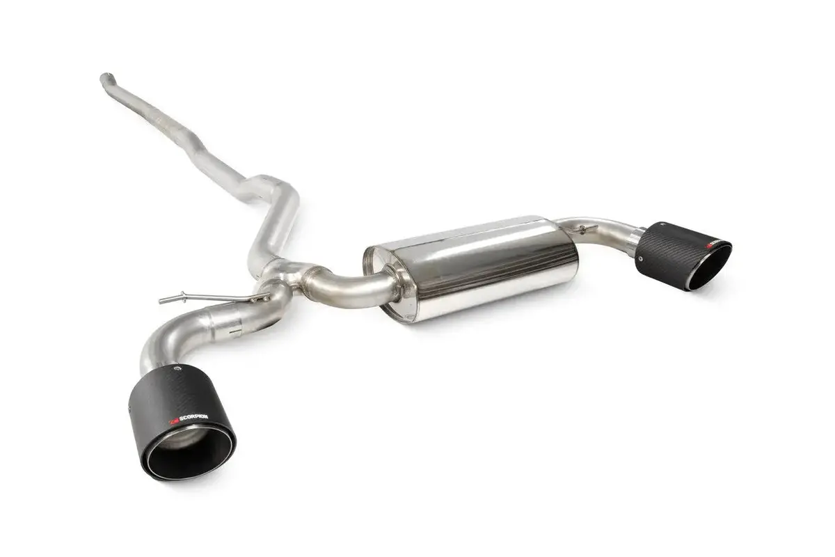 Scorpion Exhausts Non Resonated Cat-Back System Clubman F54 Cooper S 15-18 Non Gpf Models 2015 - Smns029cf 1