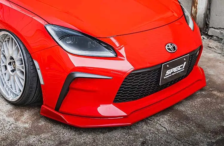 Spec! Styling Flap Front Lip Spoiler (Frp) For Toyota Gr86 Zn8 / Subaru Brz Zd8 2022+ 1