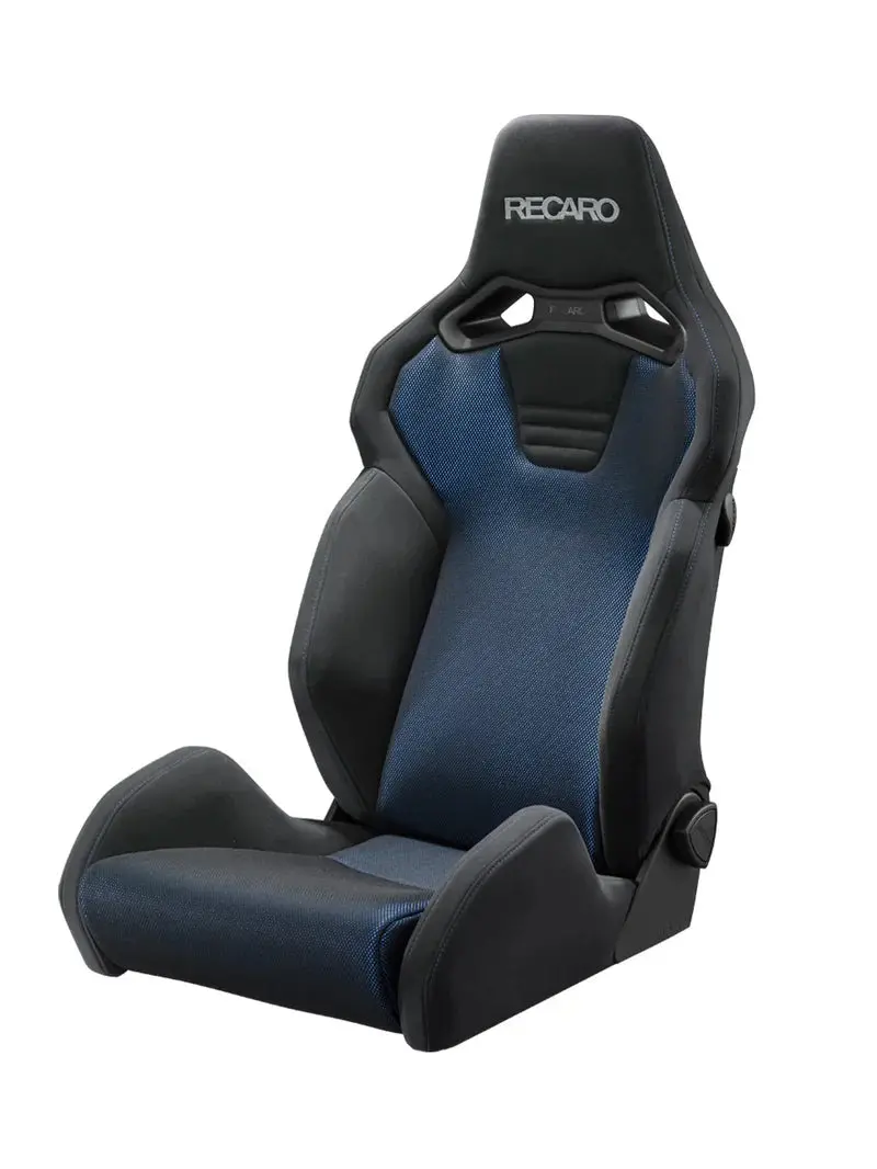 Recaro Sr-S Bk100h Bl Bk Brilliant Mesh Blue Kamui Black 1
