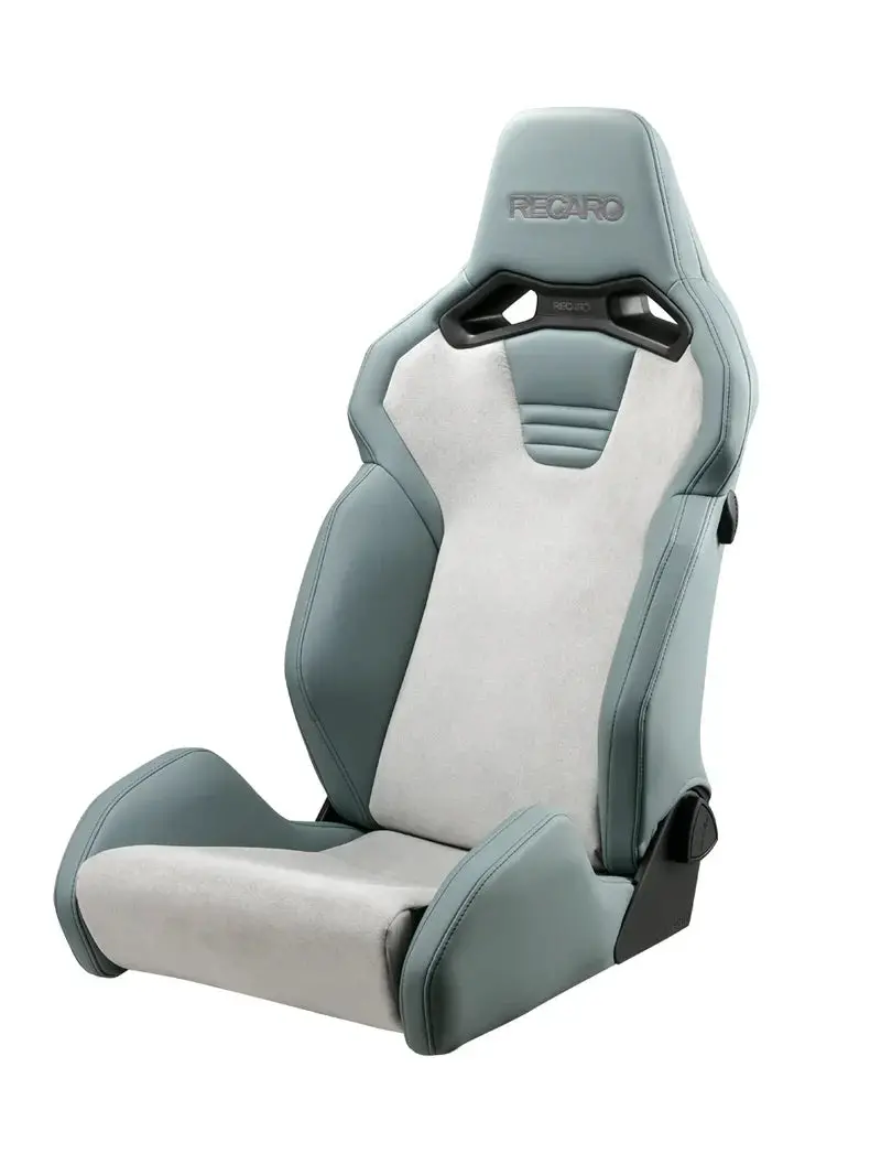 Recaro Sr-S Ut100 Mg Sg Ultra Suede Melange Gray And Artificial Leather Serge Gray 1