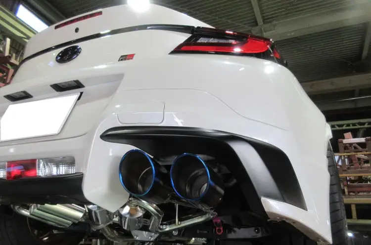 Suruga Speed Pfs Loop Sound Quad Tip Exhaust For Toyota Gr86 (Zn8) 2022+ 1