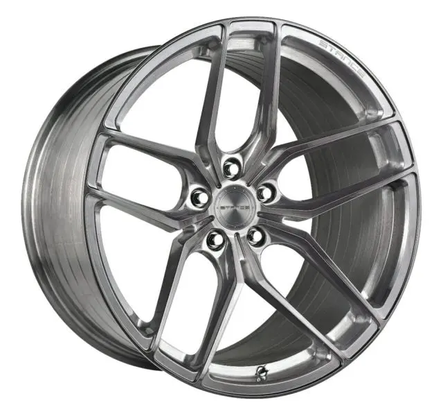 20” Stance Sf03 Brushed Titanium  Concave Wheels - Set Of 4 1