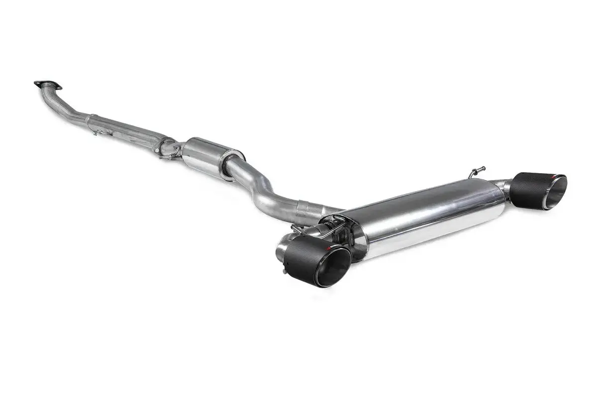 Scorpion Exhausts Resonated Gpf Back System - Yaris Gr / Gr Circuit - 2020 - Sty009cf 1