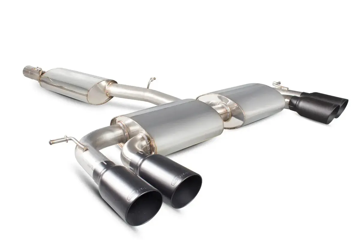 Scorpion Exhausts Resonated Cat-Back System With No Valves - Golf Mk7 R - 2014 - Svw044dc 1