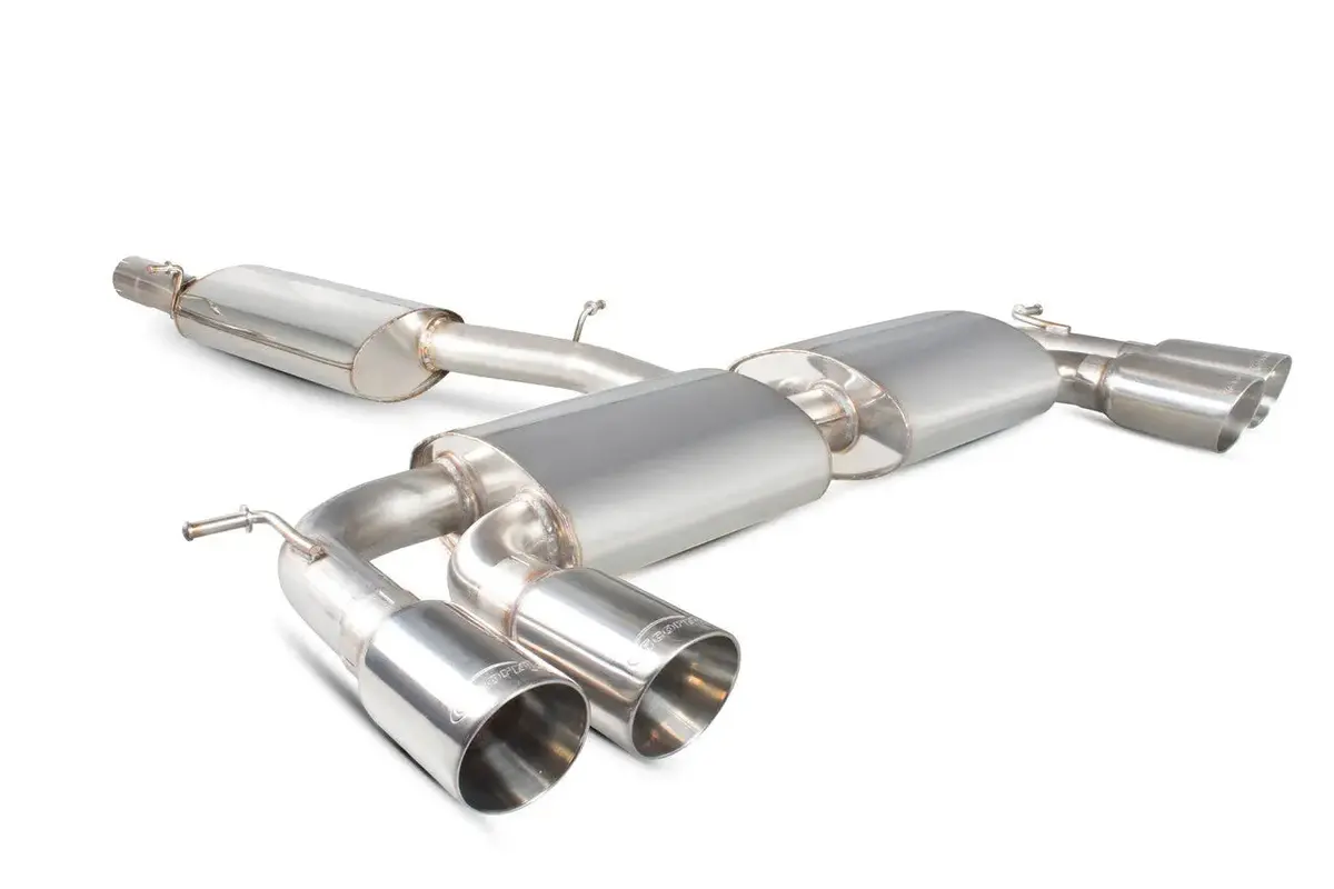 Scorpion Exhausts Resonated Cat-Back System With No Valves - Golf Mk7 R  - 2014 - Svw044d 1