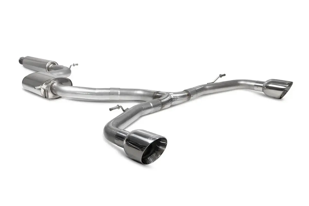 Scorpion Exhausts Resonated Gpf-Back System - Golf Gti Mk8 - 2020 - 2021 - Svw064d 1