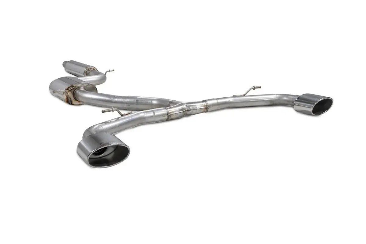 Scorpion Exhausts Resonated Gpf-Back System - Golf Gti Clubsport Mk8 - 2020 - Svw069 1