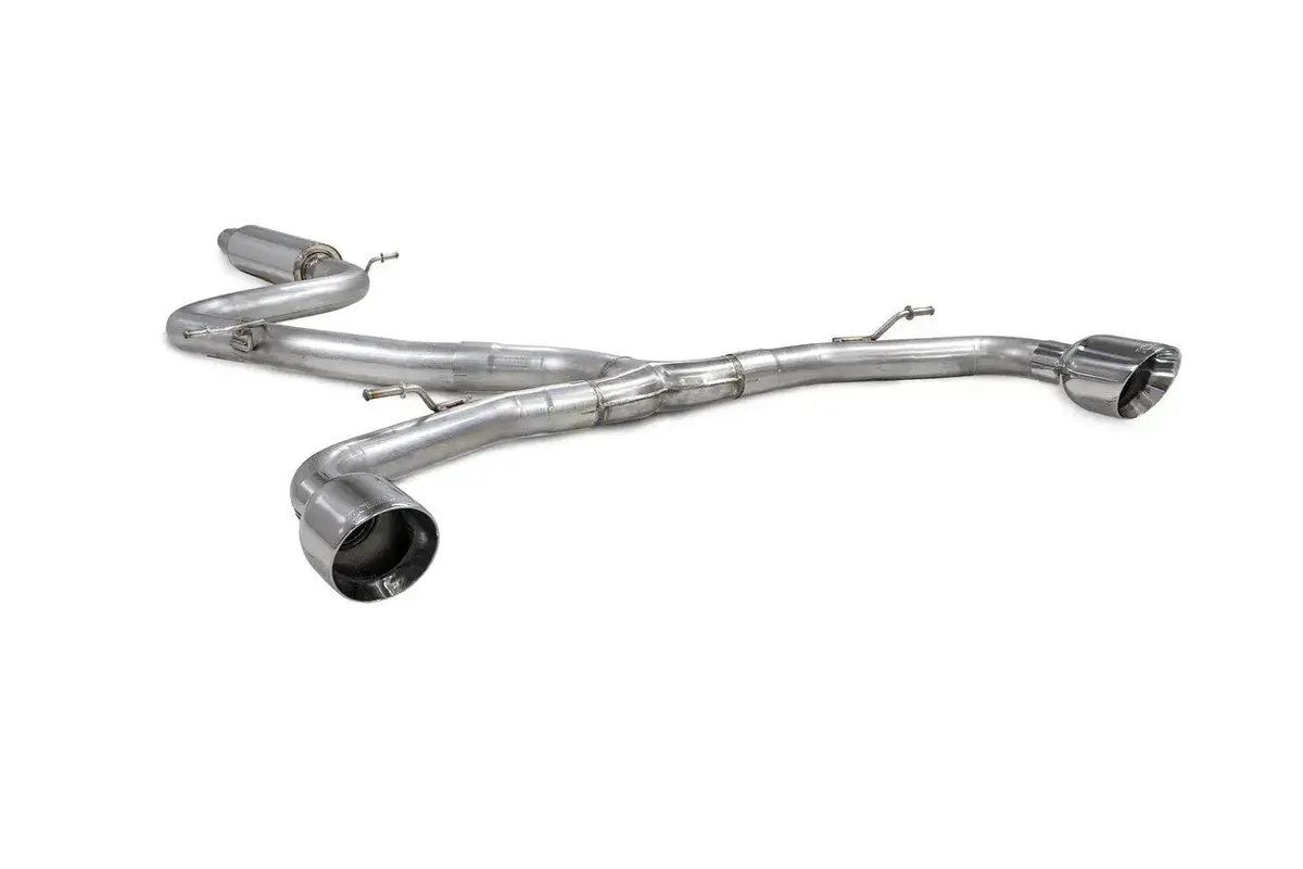 Scorpion Exhausts Resonated Predator Gpf-Back System - Golf Gti Clubsport Mk8 - 2020 - Svw070d 1