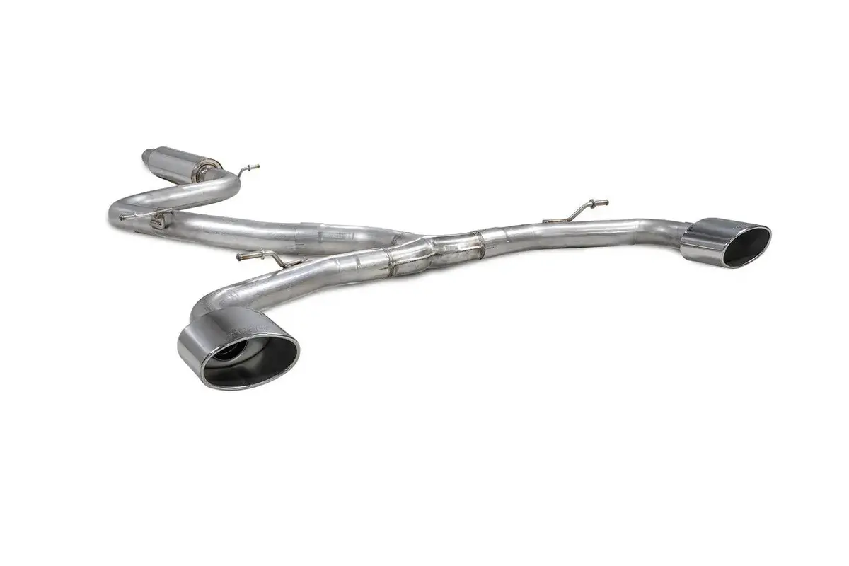 Scorpion Exhausts Resonated Predator Gpf-Back System - Golf Gti Clubsport Mk8 - 2020 - Svw070 1
