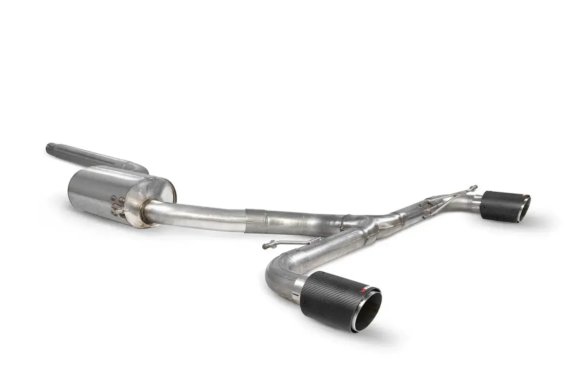 Scorpion Exhausts Resonated Predator Cat-Back System  - Scirocco R - 2009 - Svw072cf 1