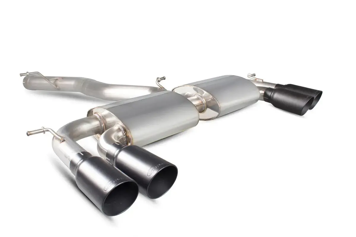 Scorpion Exhausts Non-Resonated Cat-Back System With No Valves - Golf Mk7 R - 2014 - Svws044dc 1
