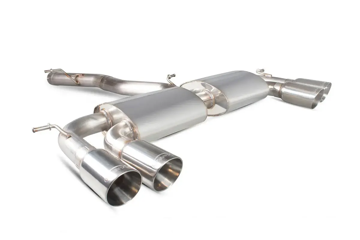 Scorpion Exhausts Non-Resonated Cat-Back System With No Valves - Golf Mk7 R - 2014 - Svws044d 1