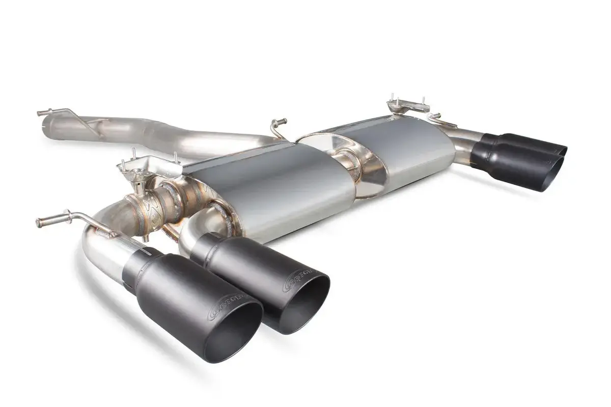 Scorpion Exhausts Non-Res Cat-Back System With Electronic Valves - Golf Mk7 R - 2014 - Svws046dc 1