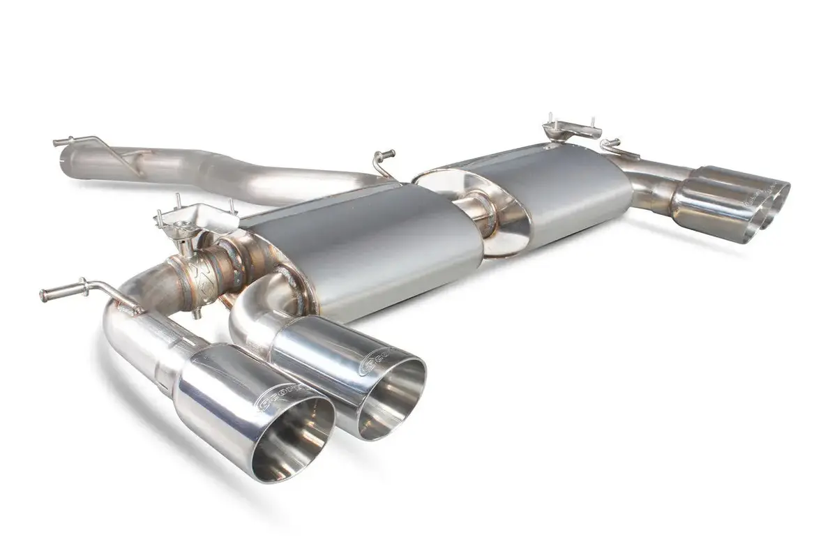 Scorpion Exhausts Non-Res Cat-Back System With Electronic Valves - Golf Mk7 R - 2014 - Svws046d 1
