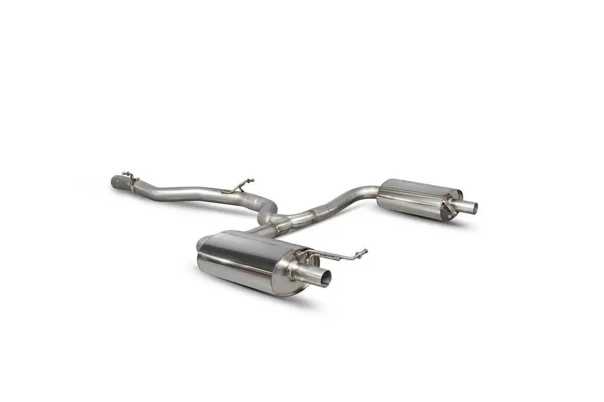 Scorpion Exhausts Non-Resonated Cat-Back System  - Golf Mk7 R Estate 2015 - 2017 - Svws053 1