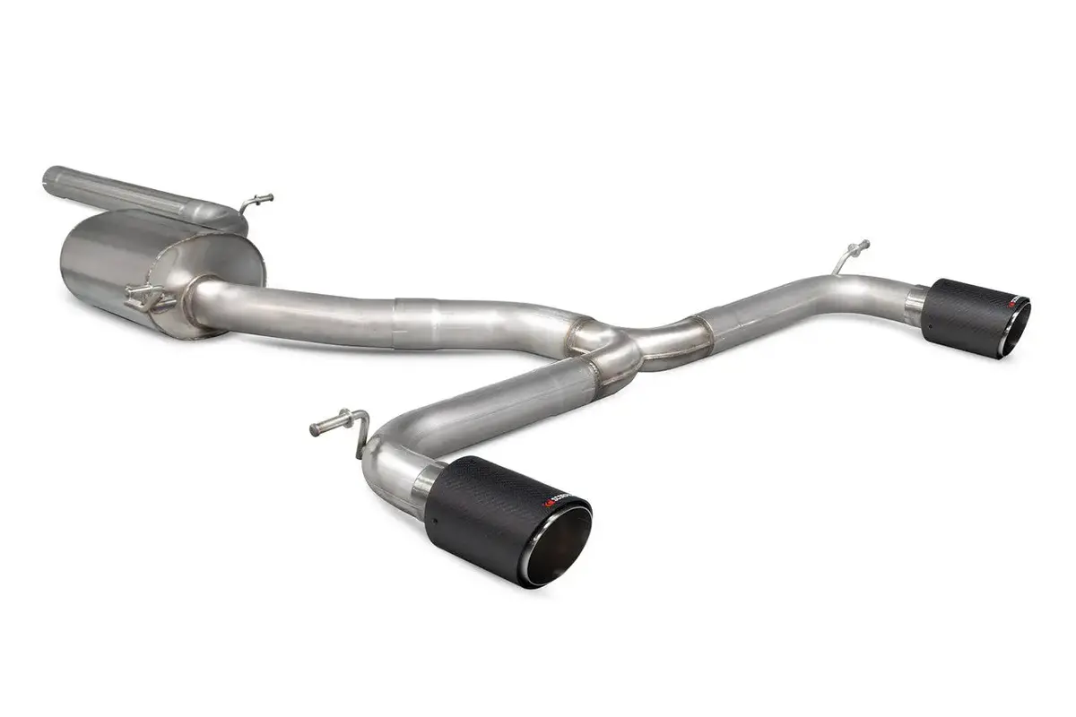 Scorpion Exhausts Non-Resonated Cat-Back System - Golf Mk7.5 Gti Non Gpf Model Only - 2017 - 2019 - Svws056cf 1
