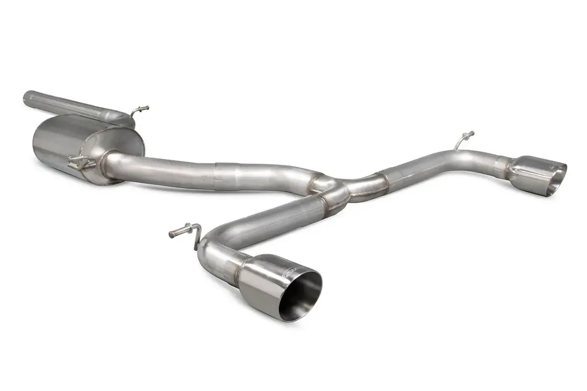 Scorpion Exhausts Non-Resonated Cat-Back System  - Golf Mk7.5 Gti Non Gpf Model Only 2017 - 2019 - Svws056 1
