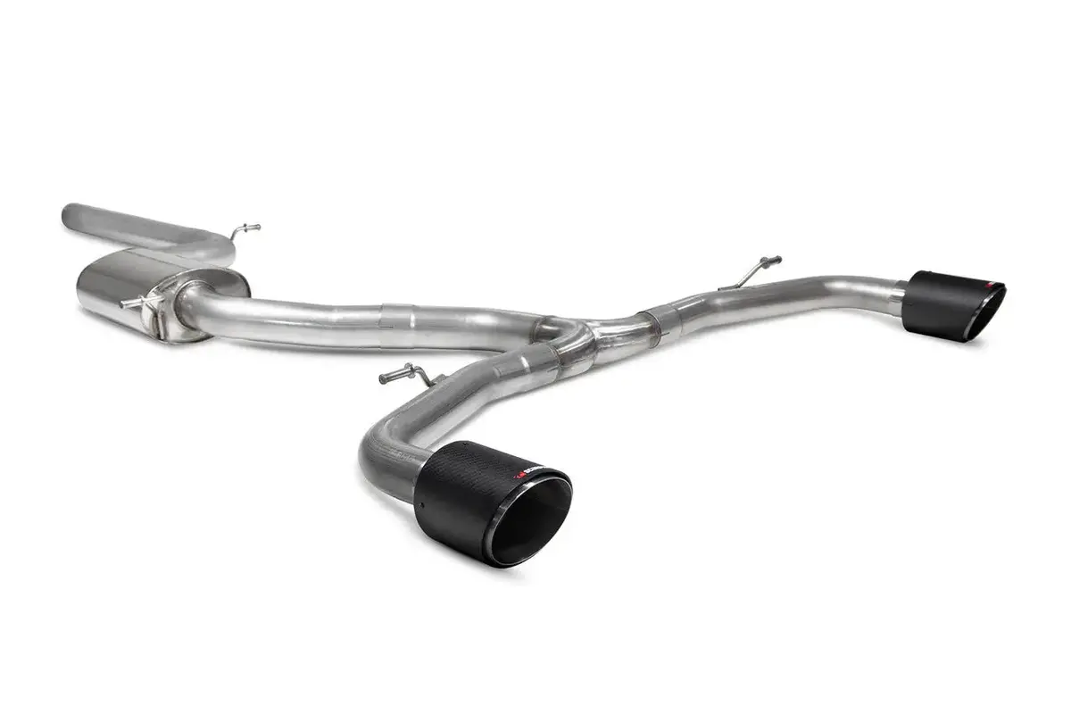 Scorpion Exhausts Non-Resonated Gpf-Back System - Golf Gti Mk8 - 2020 - Svws064cf 1