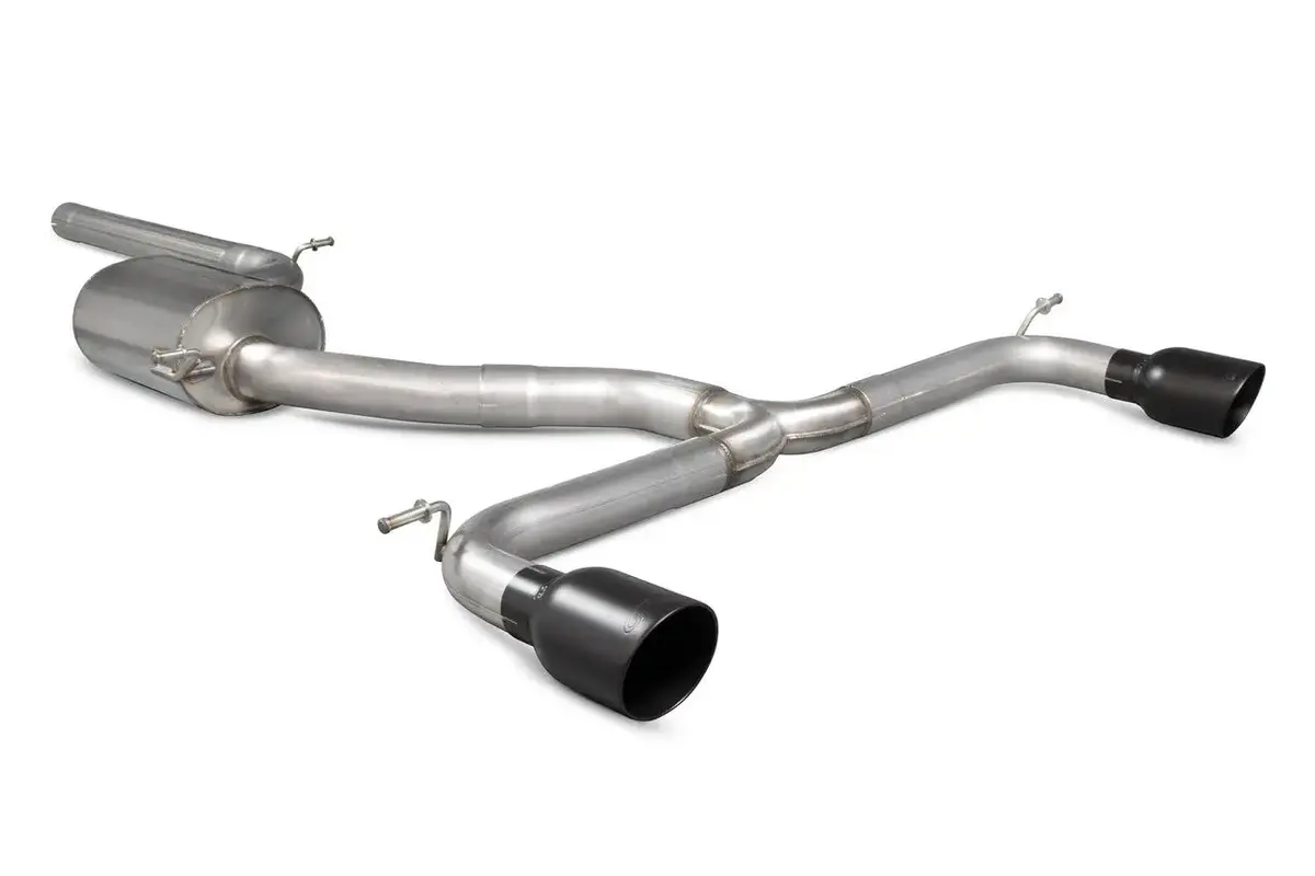 Scorpion Exhausts Non-Res Cat/Gpf Back System With Electronic Valves - Golf R Mk8 Gpf Model - 2021 - Svws065c 1