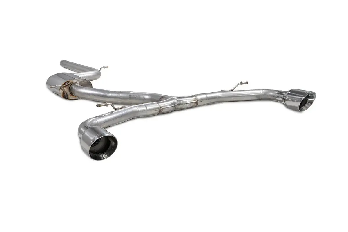 Scorpion Exhausts Non-Resonated Gpf-Back System - Golf Gti Clubsport Mk8 - 2020 - Svws069d 1