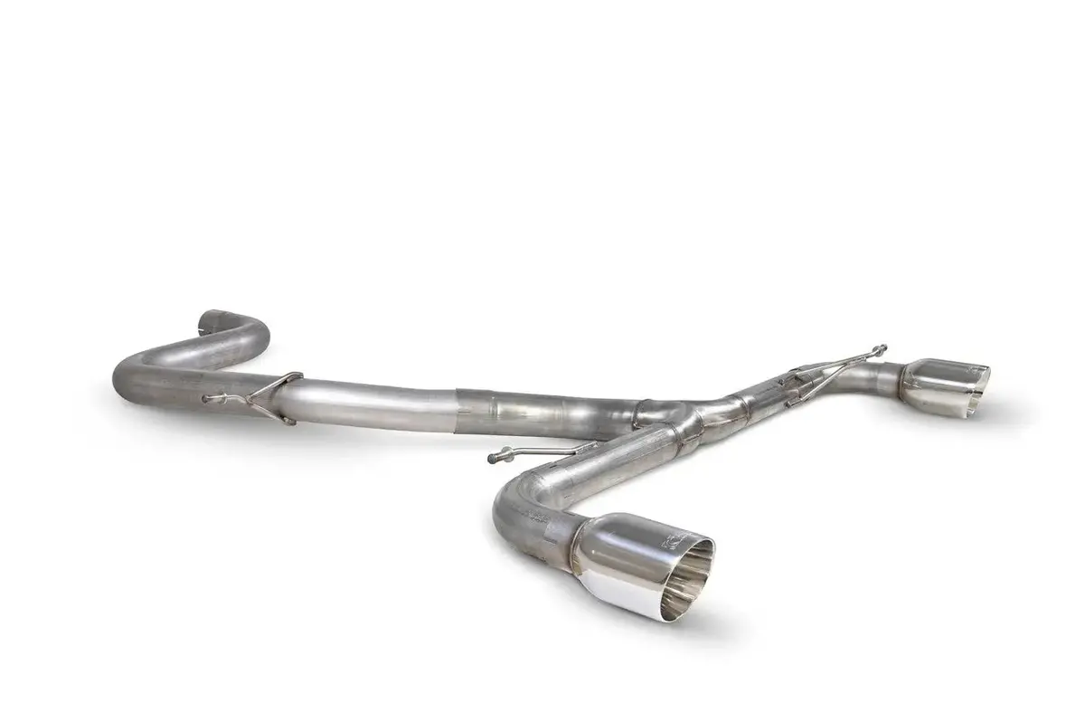 Scorpion Exhausts Non-Resonated Predator Cat-Back System  - Golf Mk6 Gti 2.0 Tsi & Edition 35 - 2009 - Svws071 1