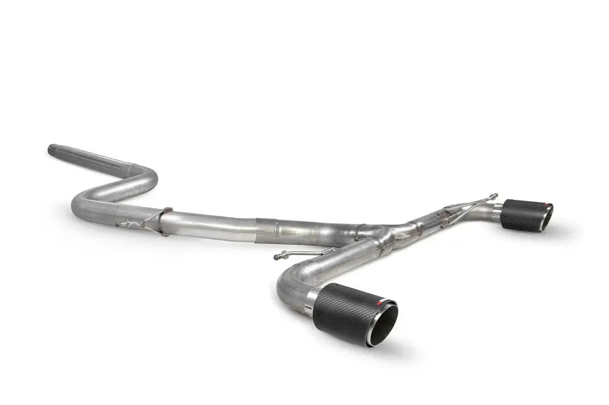 Scorpion Exhausts Non-Resonated Predator Cat-Back System - Scirocco R - 2009 - Svws072cf 1