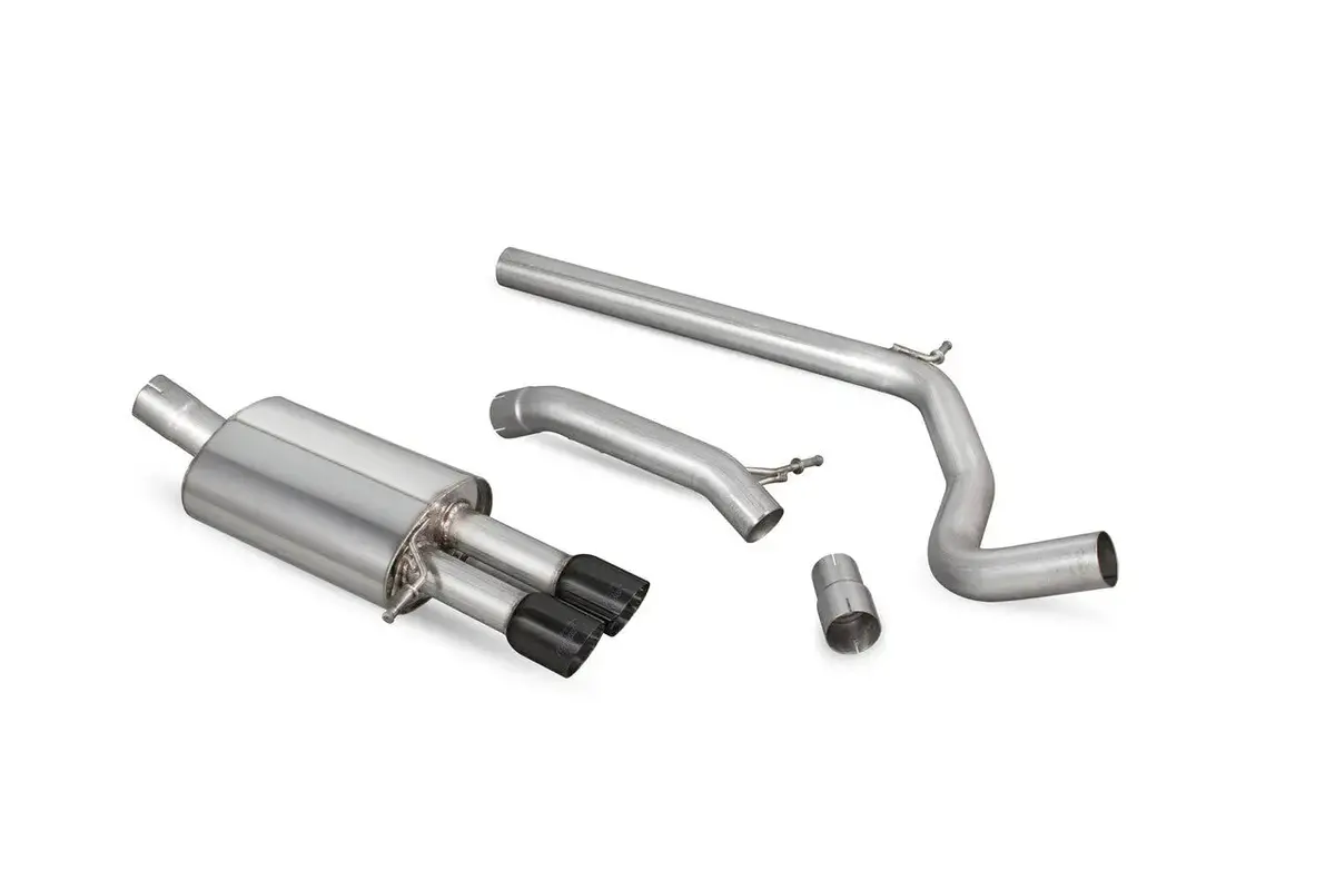 Scorpion Exhausts Non-Resonated Predator Cat-Back System - Scirocco R - 2009 - Svws072c 1