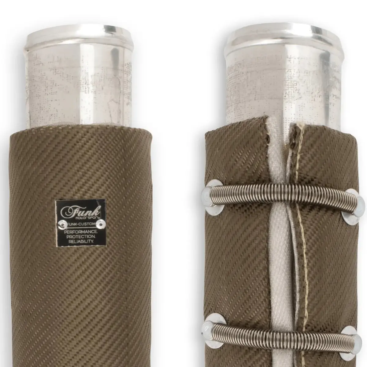 Funk Motorsport Titanium Exhaust Blanket Wrap Around 1