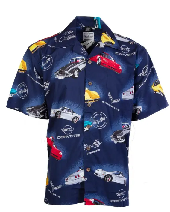 Corvette Aloha Shirt 1