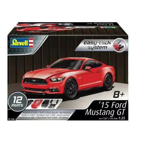 2015 Mustang Gt Model Kit 1