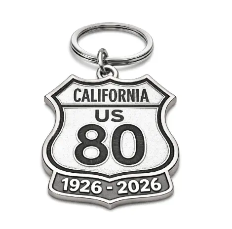 Old Hwy 80 Centennial Key Ring 1