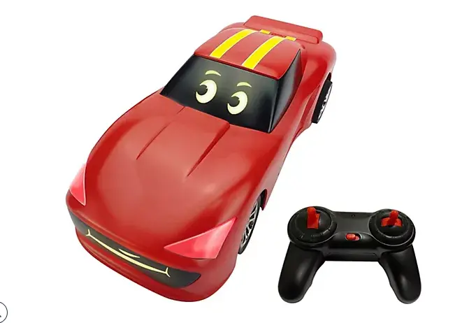 Cartoons Red Race Car 1