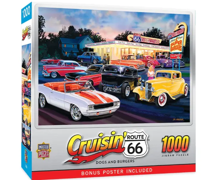 Route 66 Dogs & Burgers Puzzle 1