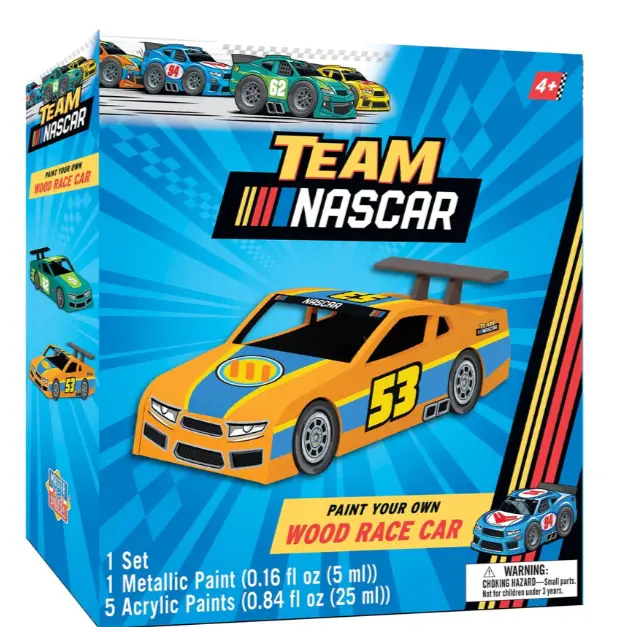 Nascar Paint And Play Set 1