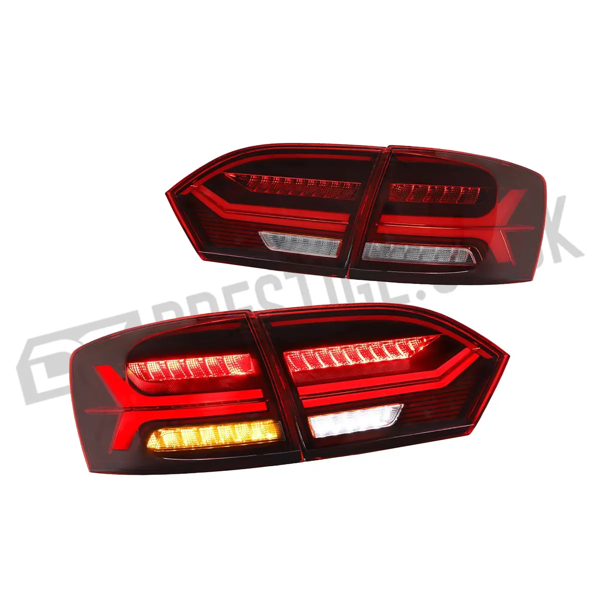 Led Rear Lights  For 2011-2014 Jetta Mk6 Not Fit Gli 1