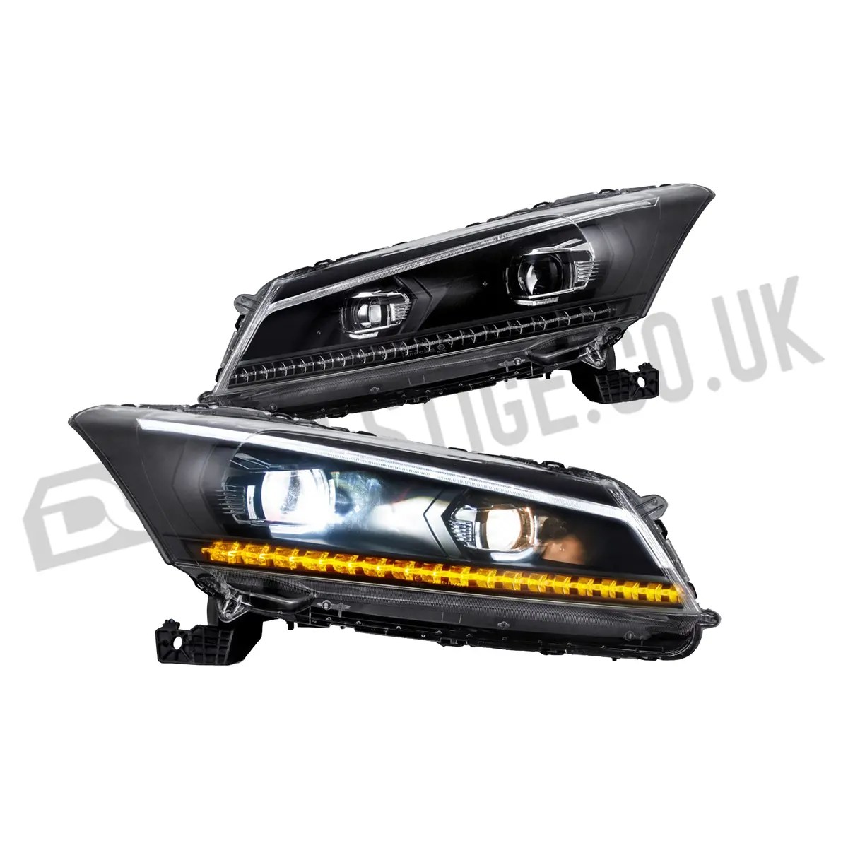 Led Headlights For 2008-2012 Honda Accord Sedan (Not For 2-Door Coupe) 2