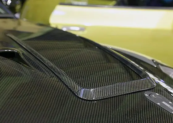 Top Secret Bonnet Duct Fin For Nissan Gt-R (R35) 2009-2016 1
