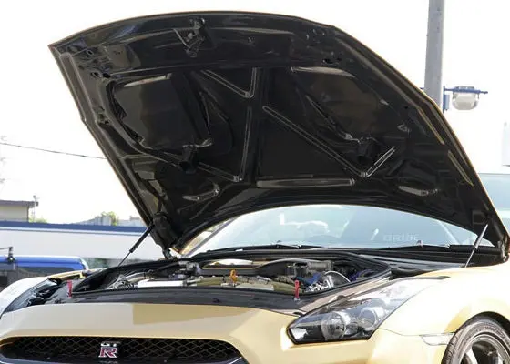 Top Secret Aero Hood For Nissan Gt-R (R35) 2009-2016 1