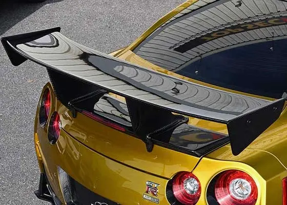 Top Secret St2 Gt Wing (High Mount, 40Mm) For Nissan Gt-R (R35) 2009-2021 1