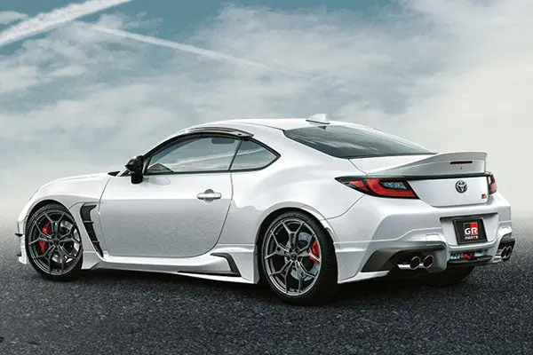 Trd Gr Rear Spoiler (Painted) For Toyota Gr86 (Zn8) 2022+ 2