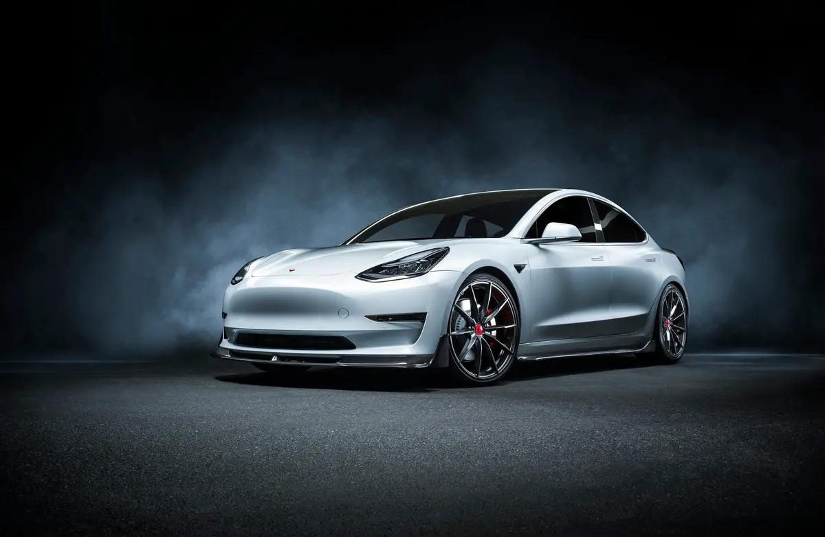 Tesla Model 3 Volta Aero Front Spoiler #Tev1010 1