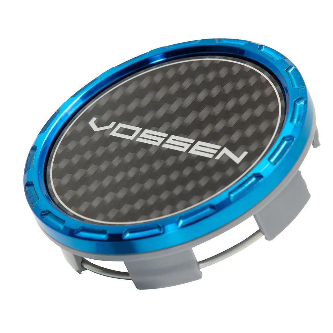 Classic Carbon Billet Sport Cap Set For Vf/Hf Series Wheels (Fountain Blue) 1