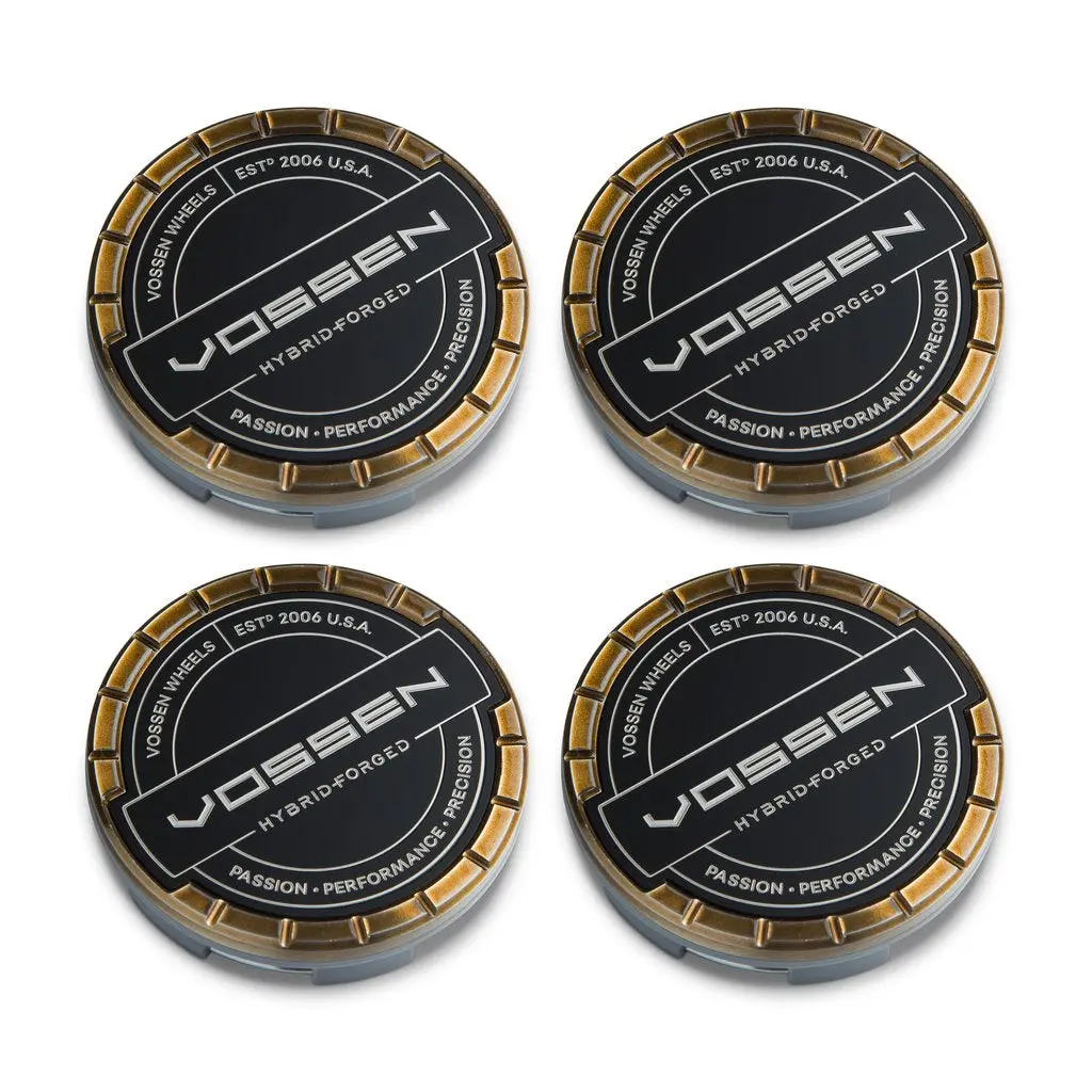 Hybrid Forged Billet Sport Cap Set For Vf & Hf Series Wheels (Brickell Bronze) 2