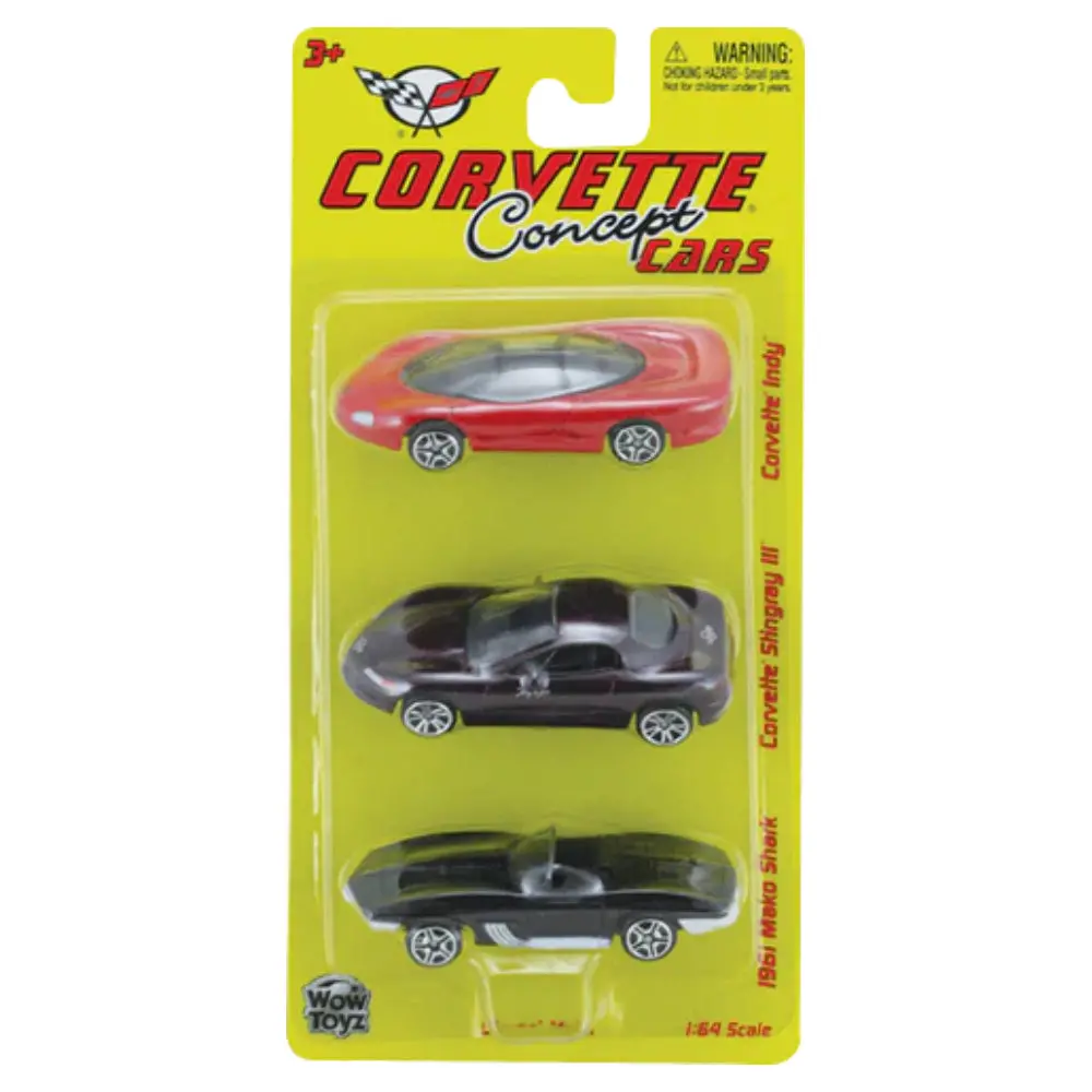 Corvette Concept Cars Diecast Playset 1
