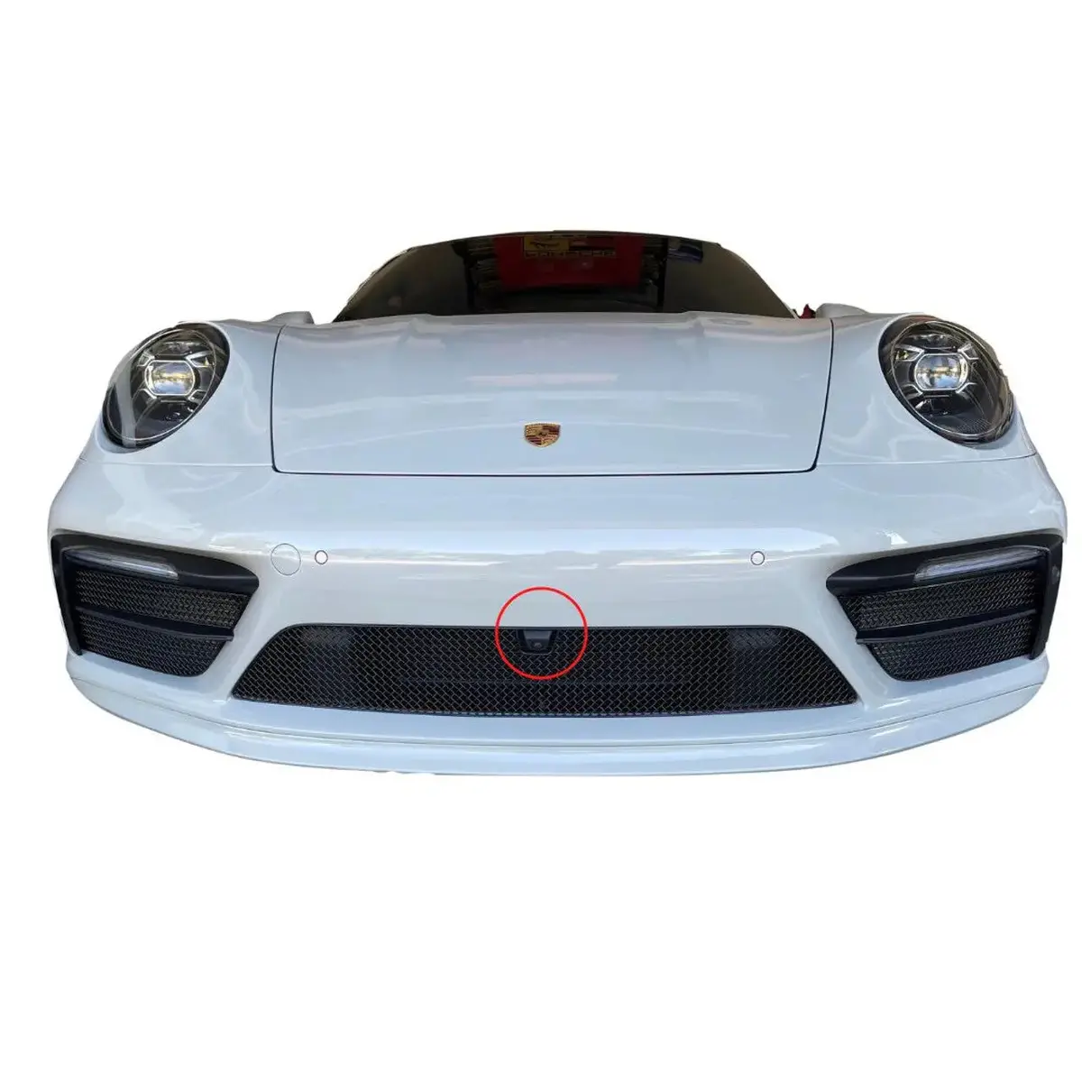Zunsport Porsche Carrera 992 (Sport Design Package) With Front Driving Camera - Front Grille Set 1
