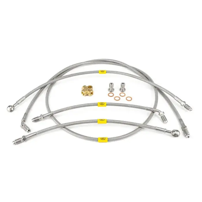 Nissan Skyline R32 Gts-T, Gt-R 1989-1994 Abs Delete Lines Hel Stainless Steel Braided 1