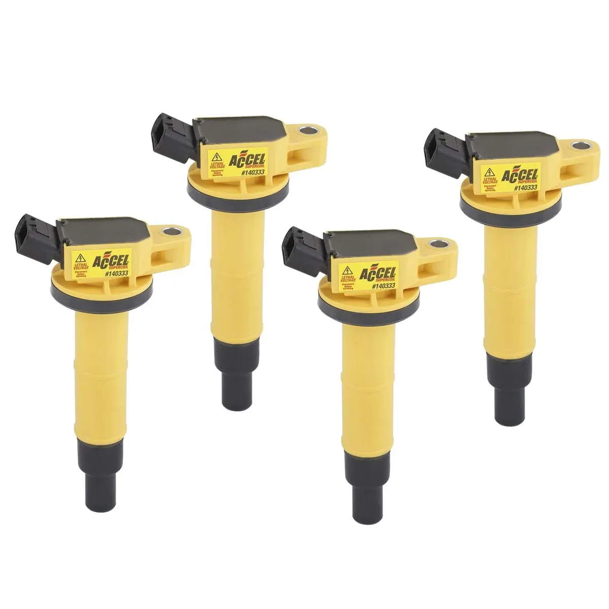 Accel 140333-4 Super Ignition Coils (Set Of 4) 1