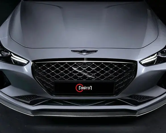 Adro Genesis G70 Carbon Fiber Front Lip V1 1